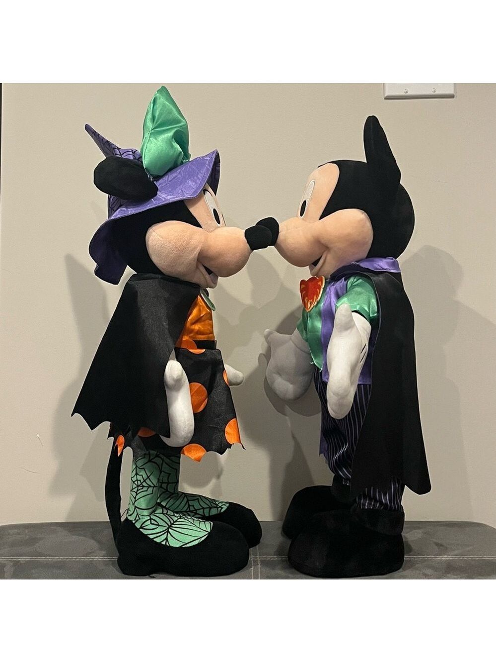 Disney Halloween Mickey & Minnie 22”-24” Porch Greeters - Picture 4 of 8